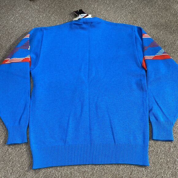 Vintage Demetre Pure Virgin Wool Mens Black Sweater Size XLarge NOS Made USA NWD - Picture 10 of 10